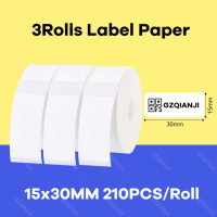 Термобумага Niimbot D110 D11, наклейки, рулон ярких клейких лент, прозрачная печать для карманного термопринтера