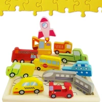 Развивающие деревянные игрушки пазл 
