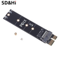 Адаптер PCIE-M2 NVMe SSD M2 PCIE X1 Raiser PCI-E PCI M, поддержка 2230 2242 2260 2280 M.2 SSD, полная скорость, 1 шт.