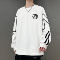 邁特優衛衣長袖T恤男2023新款春秋季重磅美式潮牌青少年圓領衣服