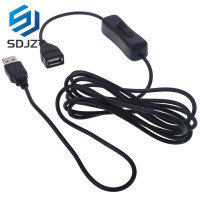 Кабель USB 2 м, штекер-гнездо, 1 шт.