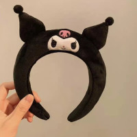 Модная повязка на голову аниме Kuromi Plushie