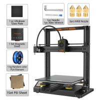 3D-принтер KINGROON KP5L с титановым Экструдером, металлической рамой и стеклянной пластиной, 300x300x330 мм