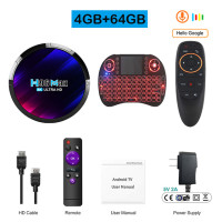 H96 Макс RK3528 Андроид 13 Смарт ТВ бокс Двойной Wi-Fi Wif6 100M Четыре ядра локальной сети Поддержка 6k 8k 3D BT5.0 OTA 16G 32G 64G Коробка медиаплеера