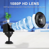 Миниатюрная Wi-Fi камера с ночным видением, 1080P