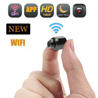 1080P HD Mini Camer WiFi Монитор Внутренняя безопасность Широкоугольное наблюдение Видеокамера ночного видения IP-камера Аудио-запись видео