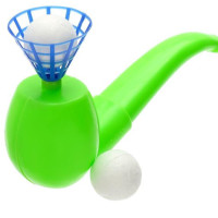 Логопедическая игра-тренажер для развития речевого дыхания у детей "Парящий шарик", аэробол, 2 мячика