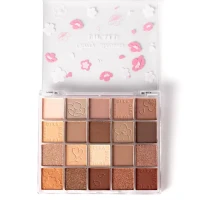 Палетка теней для век нюд 