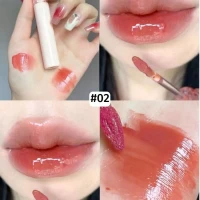 Блеск для губ темный оттенок помада тинт масло бальзам нюд