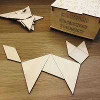 Деревянная игра "Танграм"