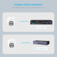 XMEYE полноцветная IP-камера POE 5 МП, 4K, 8 Мп, F1.0, 2,8 мм, CCTV, видеонаблюдение с теплым светом, водонепроницаемая, ColorVu Darkfighter