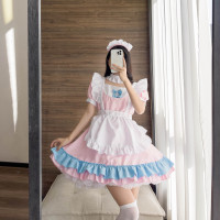 新款 女仆服装 COSPLAY演出服 女佣装 大码女仆
