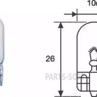 MAGNETI MARELLI 003821100000 Лампа W3W min10