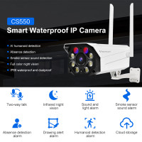 IP-камера Vstarcam Беспроводная с ИИ-датчиком, 3 Мп, ИК, ночное видение