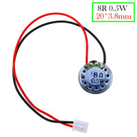 Горячая Распродажа 8R 32 Ом 0,5 Вт 1 Вт 2 Вт ультратонкий динамик диаметром 20 23 26 28 30 32 36 40 50 мм с клеммным проводом длиной 1,25 мм 14 см