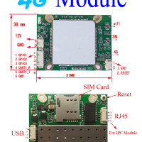 Модуль 3G 4G для беспроводной IP-камеры 3G 4G, Wi-Fi, разблокированная камера видеонаблюдения ZTE AF760 3G 4G, модуль наблюдения для наружной камеры