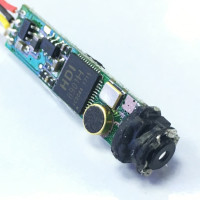 Миниатюрная ИК-камера AHD, камера видеонаблюдения, для камеры AHD, DVR, 1.0MP, 720P, аудио, AHD-камера, встроенный микрофон, модуль камеры AHD с кабелем