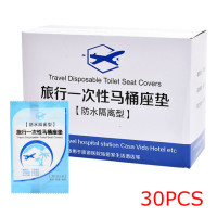 Новинка, одноразовый пластиковый чехол на сиденье унитаза, переносной водонепроницаемый Дорожный Коврик для кемпинга, безопасные подкладки для туалетной бумаги, аксессуары для ванной комнаты