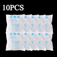 Одноразовое сиденье для унитаза 5/10 шт., чехол на сиденье унитаза для ванной, портативные безопасные дорожные бумажные подкладки для ванной, аксессуары для ванной комнаты