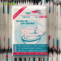 RLJLIVES 1 сумка = 10 шт./лот одноразовое покрытие на сиденье унитаза коврик 100% водонепроницаемая бумажная Накладка на унитаз аксессуары для ванной комнаты Набор