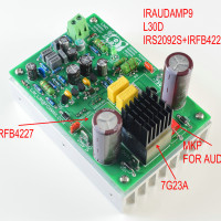 2023NEW L30D 300-850W цифровой усилитель мощности IRS2092S mono IRAUDAMP9 схема дизайна