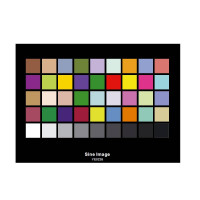 Цветовая диаграмма GOYOJO Color checker Ye0188 24, цветопередача, похожая на паспорт X-rite