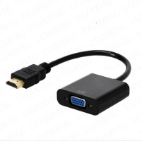 HDMI-совместимый адаптер VGA для ПК, ноутбука, проектора, монитора HDTV