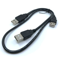 Кабель питания и передачи данных USB2.0, USB 2,0, 3 А, тип 3 А, папа, для мобильного жесткого диска, HDD 70 см/0,7 м