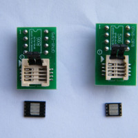 DFN8 WSON8 MLF8 MLP8 QFN8 к адаптеру DIP8 6*5 мм 6*8 IC чипы разъем для CH341A TL866ii Plus RT809H/F T48 T56 EZP2023 программатор