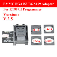 RT-BGA169-01 BGA169 / BGA153 EMMC адаптер V2.5 с 3 боксами BGA для программатора RT809H, лучшее качество