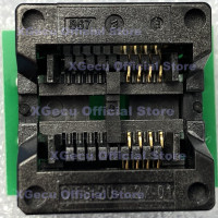 Адаптер SOP8 SOIC8-DIP8/адаптер преобразователь IC socket doby width 200mil для TL866A TL866CS TL866II PLUS универсальные ПРОГРАММАТОРЫ