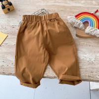 Детские брюки Startist, однотонные брюки для мальчиков, однотонные брюки для девочек, повседневная детская одежда