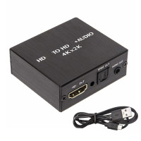 Переходник-разветвитель HDMI/3,5 мм SPDIF, вывод аудио, 4K, 2K