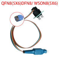 Программатор DFN8 QFN8 WSON8 К dip8 5X6 мм, тестовый щуп с линией чтения и записи, игла 1,27
