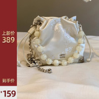 南风Chio2nd 朝花夕拾水桶包包女士2024新款新中式流行单肩斜挎包