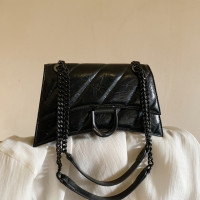 2023新款 小众奇幻之夜腋下包包女高级时尚沙漏包链条单肩斜挎包