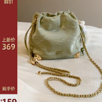 南风Chio2nd 花影云夕水桶包包女式2024新款小众设计师单肩斜挎包