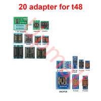 Программатор XGecu T48 V12.63 с поддержкой 28000 + микросхем для SPI/Nor/NAND Flash/EMMC + 20 адаптеров лучше, чем TL866II Plus