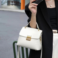 跨境专供手提包时尚斜挎包包女广州真皮女包批发植糅牛皮包包实用