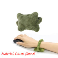 Эргономичный коврик для мыши, силиконовый гелевый нескользящий обтекаемый коврик для поддержки запястья, компьютерный коврик для мыши для офиса, игрового ПК, коврик для запястья