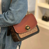 新款高档女包2024高级时尚复古山茶花腋下链条百搭包单肩斜挎包