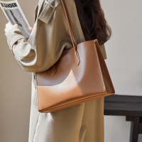 纳兰杜包包女士2024新款秋冬托特包女大容量高级感单肩包真皮女包