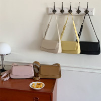 高级感腋下包包女2023新款简约百搭ins斜挎包时尚潮流通勤小方包