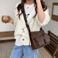 小众设计时尚简约单肩手提包包女2023新款韩版通勤百搭斜挎小方包