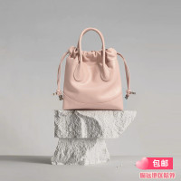 Song流浪袋休闲大容量慵懒风通勤单肩包软牛皮托特质感真皮斜挎包