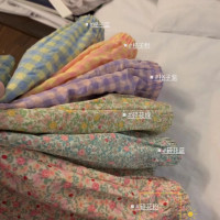 2023拥抱夏天家居短裤碎花裤运动高腰显瘦阔腿裤宽松休闲睡裤女