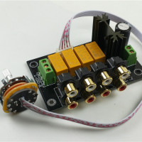Селектор источника звука без потерь hifi, 4 пары
