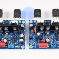 Новые Наборы для творчества, 2 шт., двухканальная Плата усилителя мощности MX50 SE 100WX2, стерео аудио