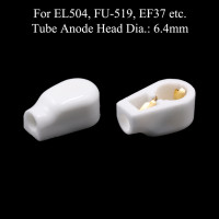 6,4 мм 9 мм 14 мм Керамическая вакуумная трубка, анодная пластина, сетчатая крышка, шляпа для EL504 EL519 EF37 FU-7 807 310A 813 805 811 572B 809