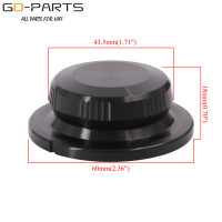 1 шт., алюминиевая крышка для аудиоусилителя, 60 х18 мм